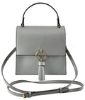 PB704 Fashion Ring Tassel Flap Crossbody Satchel Bag - MiMi Wholesale