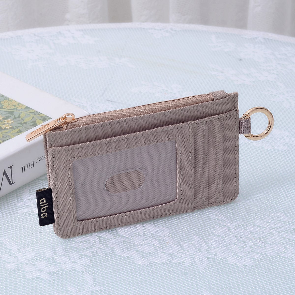 PC010 Alyssa Cardholder/Wallet With Keyring - MiMi Wholesale