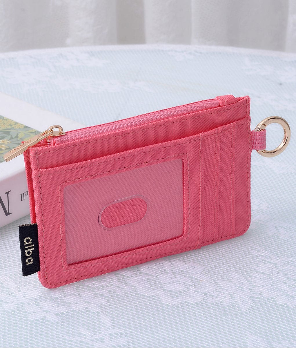 PC010 Alyssa Cardholder/Wallet With Keyring - MiMi Wholesale