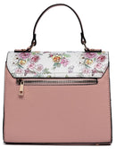 PF2770 Colorblock Top Handle/Crossbody Bag - MiMi Wholesale