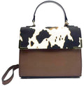 PF2770 Colorblock Top Handle/Crossbody Bag - MiMi Wholesale