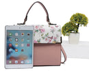PF2770 Colorblock Top Handle/Crossbody Bag - MiMi Wholesale
