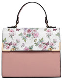 PF2770 Colorblock Top Handle/Crossbody Bag - MiMi Wholesale