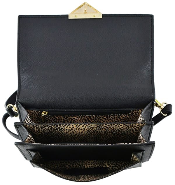 PF705 Dina Push Lock Crossbody Bag - MiMi Wholesale