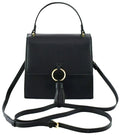 PF706 Ring Tassel Flap Crossbody Satchel/Crossbody Bag - MiMi Wholesale