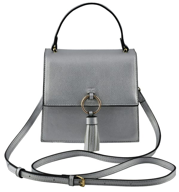 PF706 Ring Tassel Flap Crossbody Satchel/Crossbody Bag - MiMi Wholesale