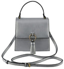 PF706 Ring Tassel Flap Crossbody Satchel/Crossbody Bag - MiMi Wholesale