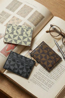 PM001 Seven Slots Triangle Pattern Cardholder - MiMi Wholesale