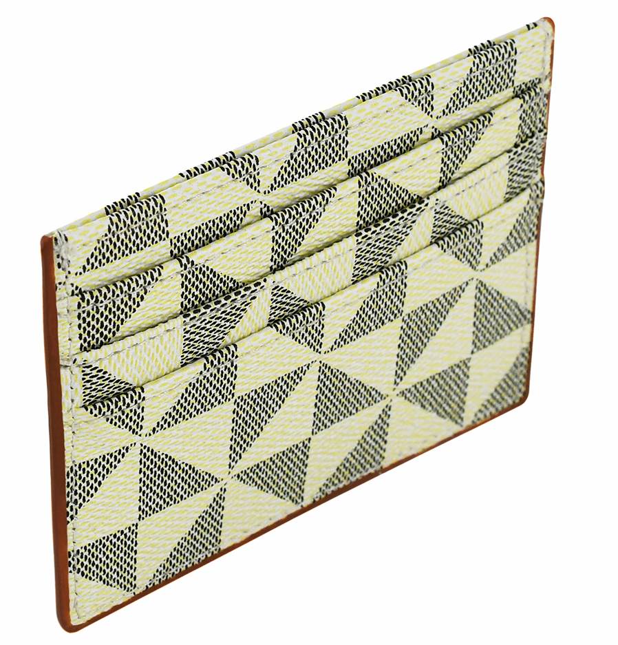 PM001 Seven Slots Triangle Pattern Cardholder - MiMi Wholesale