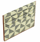 PM001 Seven Slots Triangle Pattern Cardholder - MiMi Wholesale