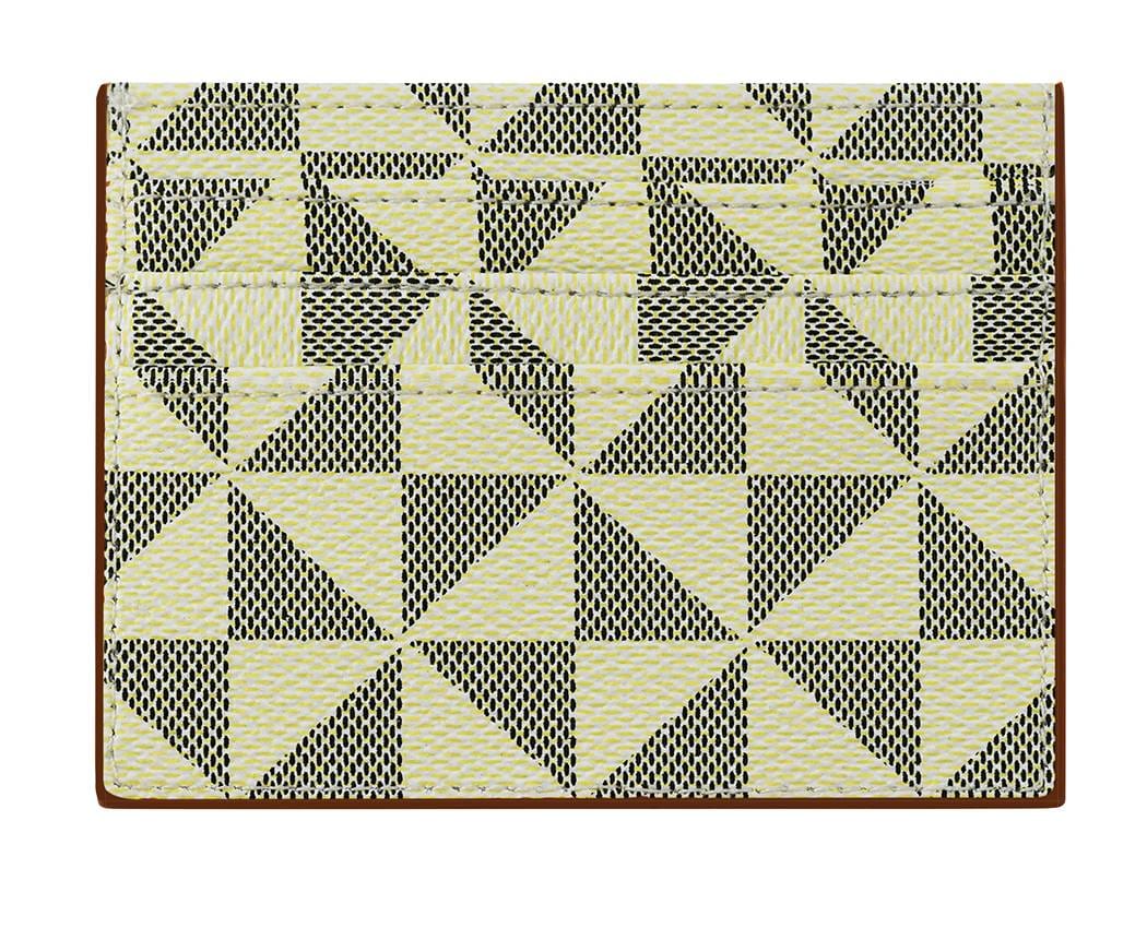 PM001 Seven Slots Triangle Pattern Cardholder - MiMi Wholesale
