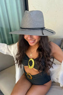 PNC0005 Woven Paper Panama Sun Hat - MiMi Wholesale