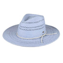 PNH0045 Open Weaved Panama Sun Hat - MiMi Wholesale