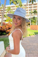 PNH0045 Open Weaved Panama Sun Hat - MiMi Wholesale