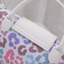 PP781 Claire Fashion Print Nylon Mini Crossbody Bag - MiMi Wholesale