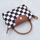 PP781 Claire Fashion Print Nylon Mini Crossbody Bag - MiMi Wholesale