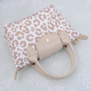 PP782 Amber Fashion Print Nylon Double Handle Crossbody Bag - MiMi Wholesale