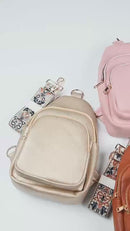 AD768 Zara Zipper Sling Bag With Boho Strap
