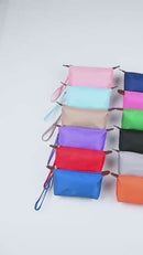 HM1006 Monogrammable Nylon Fabric Cosmetic Bag