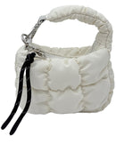 QAK510157 Mini Quilted Puffer Bag Charm/Keychain - MiMi Wholesale