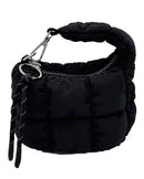 QAK510157 Mini Quilted Puffer Bag Charm/Keychain - MiMi Wholesale