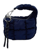 QAK510157 Mini Quilted Puffer Bag Charm/Keychain - MiMi Wholesale