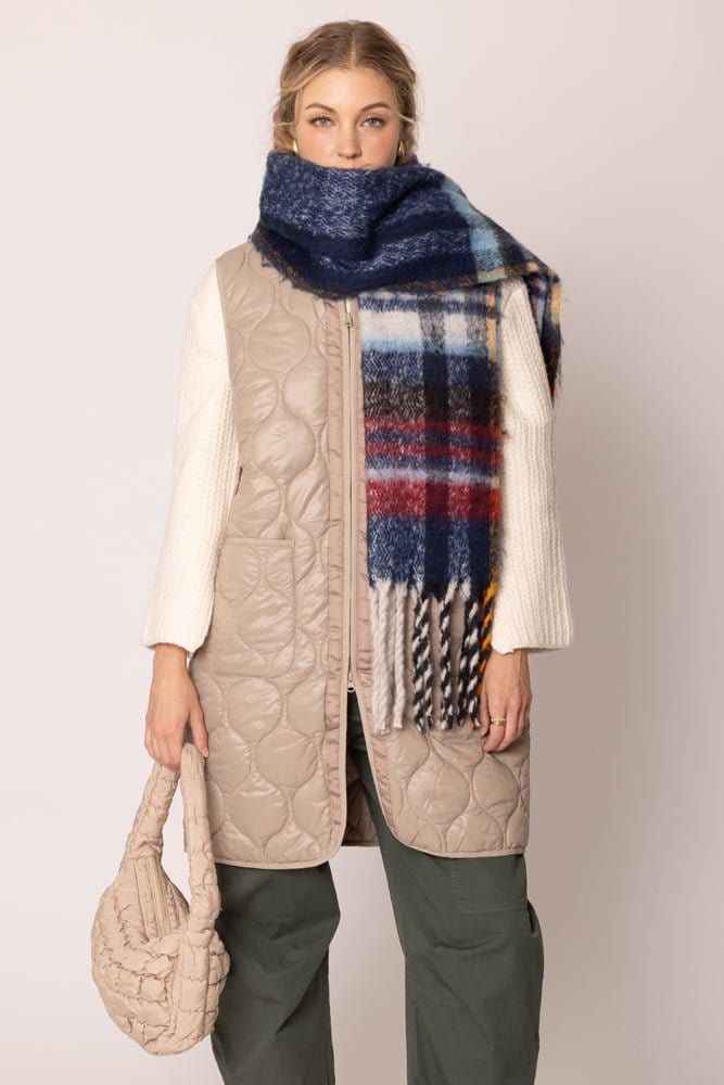 QBS320124 Nelly Small Quilted Puffer Tote Bag - MiMi Wholesale