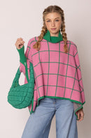 QBS320124 Nelly Small Quilted Puffer Tote Bag - MiMi Wholesale