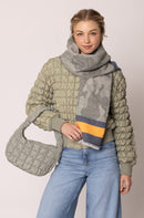 QBS320124 Nelly Small Quilted Puffer Tote Bag - MiMi Wholesale