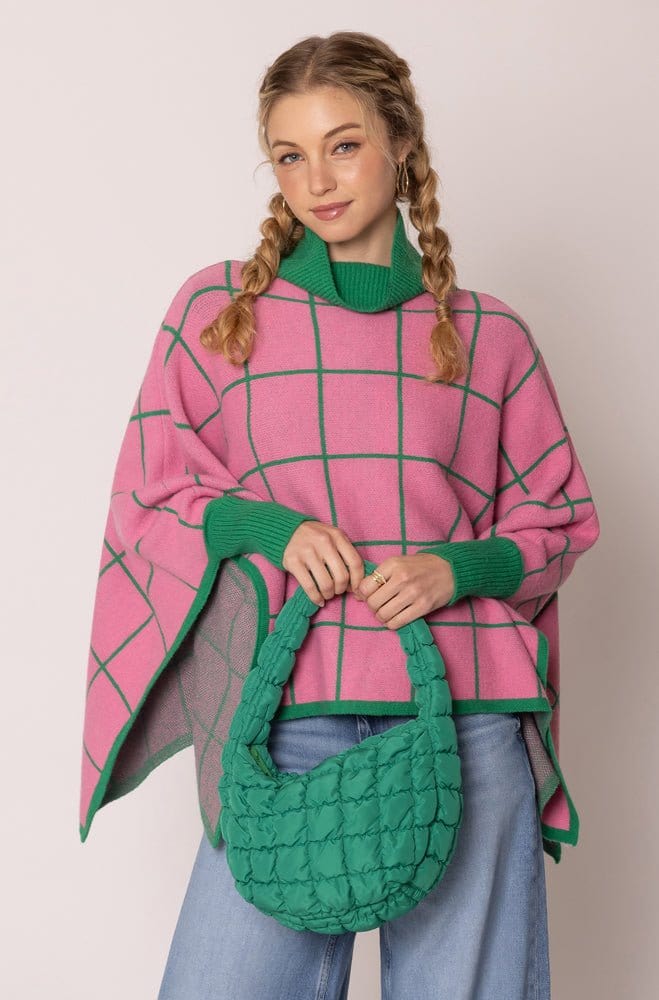 QBS320124 Nelly Small Quilted Puffer Tote Bag - MiMi Wholesale