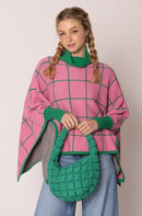 QBS320124 Nelly Small Quilted Puffer Tote Bag - MiMi Wholesale