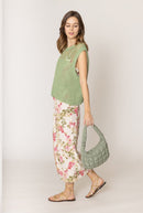 QBS320124 Nelly Small Quilted Puffer Tote Bag - MiMi Wholesale