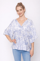 QLD510119 Floral Short Dress - MiMi Wholesale