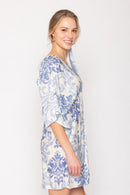 QLD510120 Amira Patterened Dress/Cover Up - MiMi Wholesale