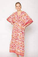 QLD510121 Floral Long Dress - MiMi Wholesale