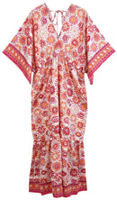 QLD510121 Floral Long Dress - MiMi Wholesale