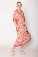 QLD510121 Floral Long Dress - MiMi Wholesale