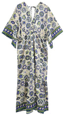 QLD510121 Floral Long Dress - MiMi Wholesale