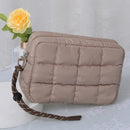 QP008 Nylon Quilted Puffer Clutch/Pouch - MiMi Wholesale