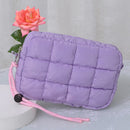 QP008 Nylon Quilted Puffer Clutch/Pouch - MiMi Wholesale