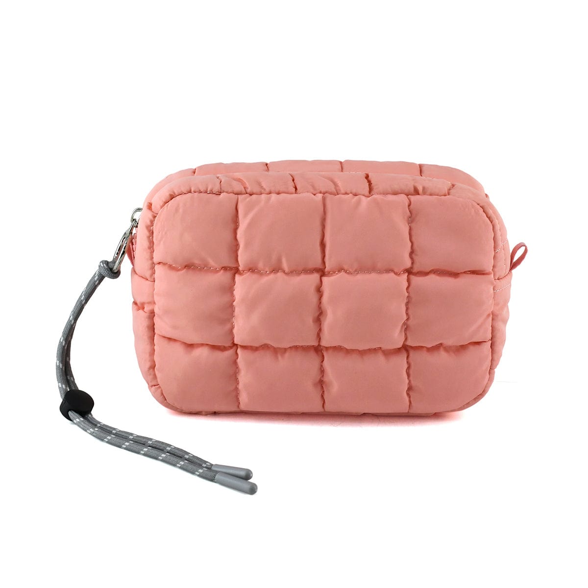 QP008 Nylon Quilted Puffer Clutch/Pouch - MiMi Wholesale