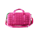 QP774 Quilted Puffer Weekender/Duffel Bag - MiMi Wholesale