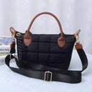 QP782 Quilted Puffer Satchel/Crossbody Bag - MiMi Wholesale