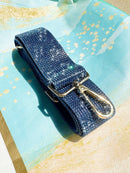 RS038 Sparkling Rhinestone Guitar Strap