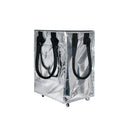 RT301 RT302 Foldable Rolling Shopping Bag with Neoprene Handle - MiMi Wholesale