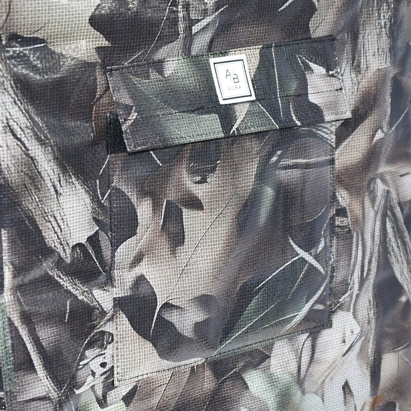 RT301 RT302 Foldable Rolling Shopping Bag with Neoprene Handle - MiMi Wholesale