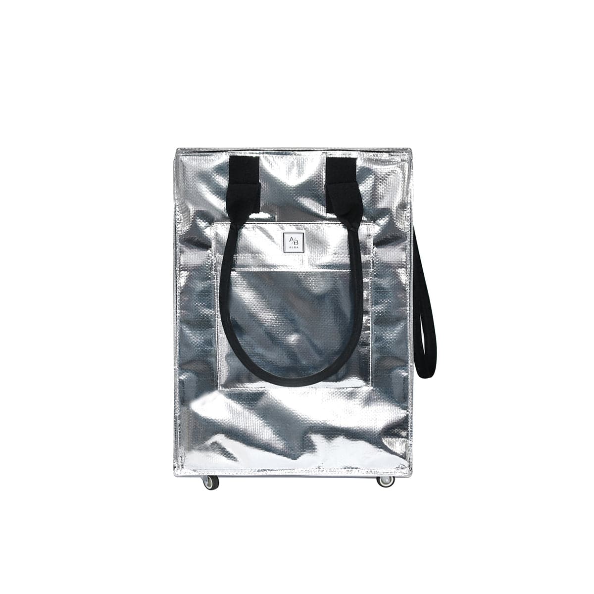 RT301 RT302 Foldable Rolling Shopping Bag with Neoprene Handle - MiMi Wholesale