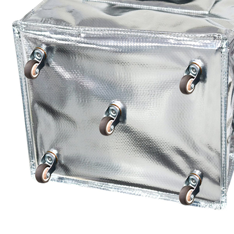 RT301 RT302 Foldable Rolling Shopping Bag with Neoprene Handle - MiMi Wholesale