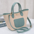 SC791 Ellie Straw Tote Crossbody Bag - MiMi Wholesale