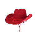 SCC0001 Faux Suede Telluride Cowboy Hat - MiMi Wholesale